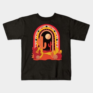 Rainbow Desert Kids T-Shirt